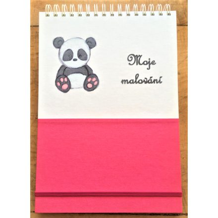 Foto - náčrtník pro děti -  PANDA