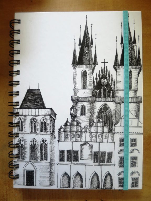 Autorský zápisník - Praha, Týnský chrám
