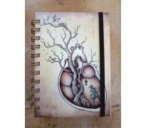 Zápisník - Kvetoucí srdce